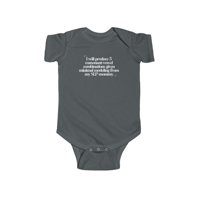 SLP mom jersey fit onesie - CV combinations