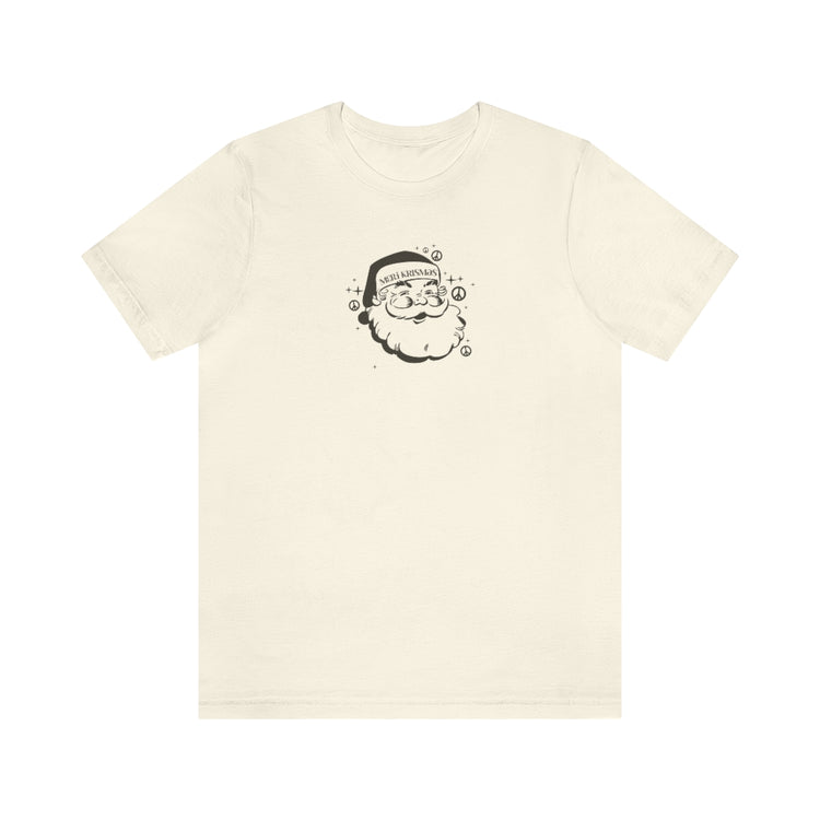 santa mɛri krɪsməs IPA short sleeve tee