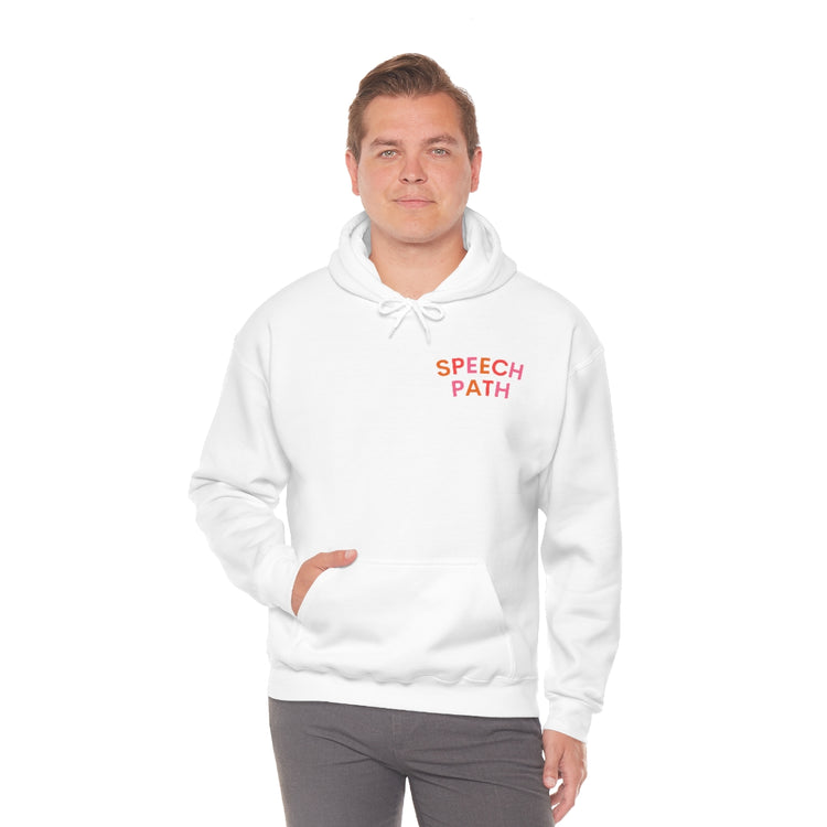 speech path arch hoodie
