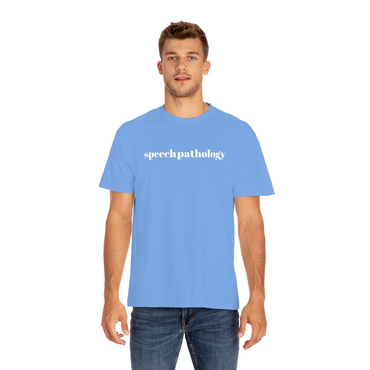 simple speech pathology comfort colors tee
