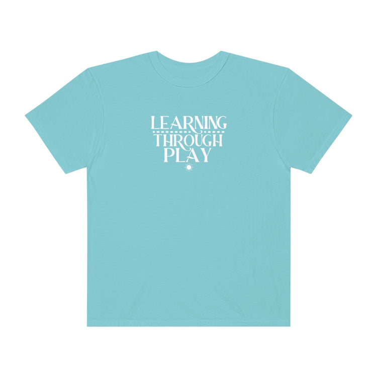 learning through play comfort colors tee