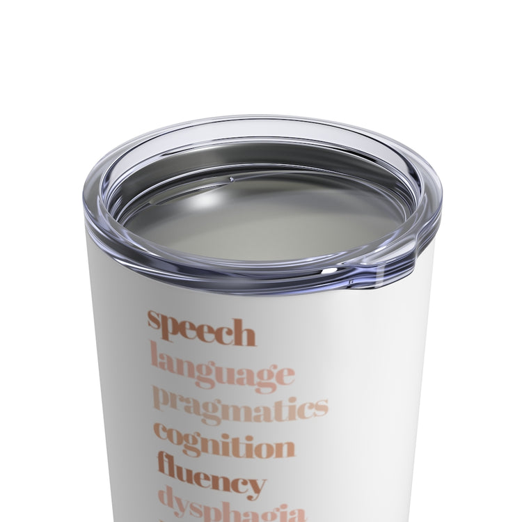 SLP scope of practice neutral 10oz tumbler