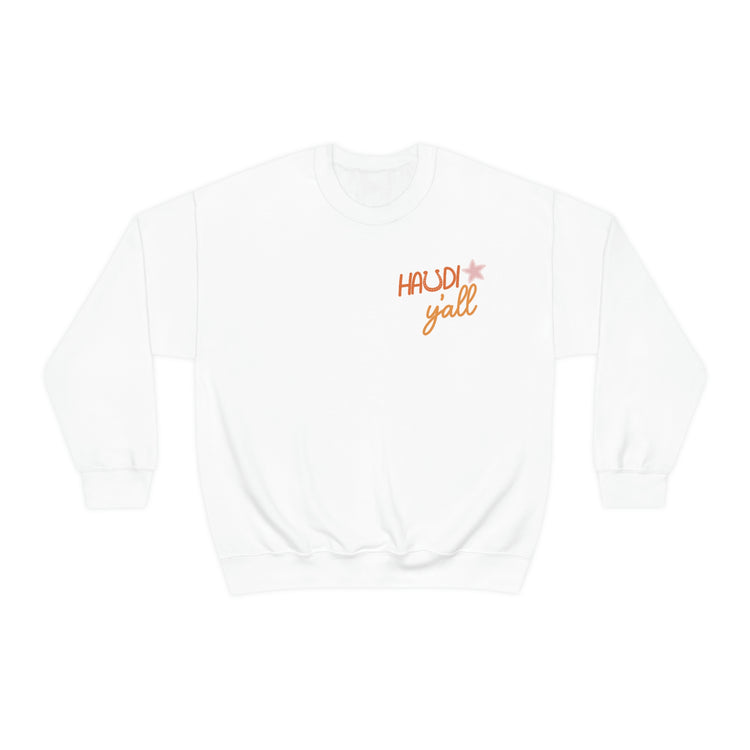 speech pathology howdy y'all crewneck