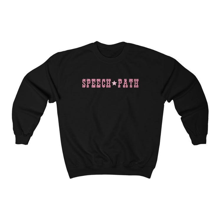 western star speech pathology crewneck