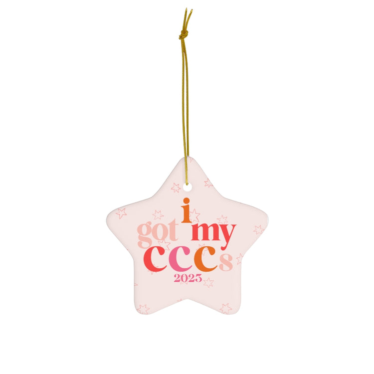 SLP ccc 2023 ornament - pink