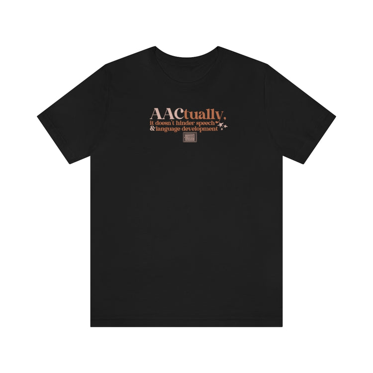 AAC facts SLP short sleeve tee