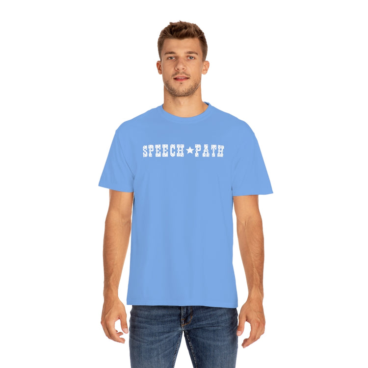 speech path western comfort colors tee