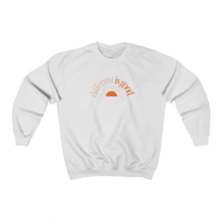 different is good sun crewneck