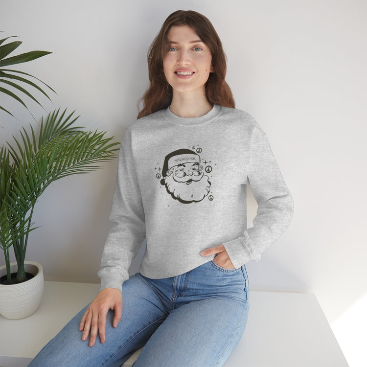 santa mɛri krɪsməs IPA crewneck