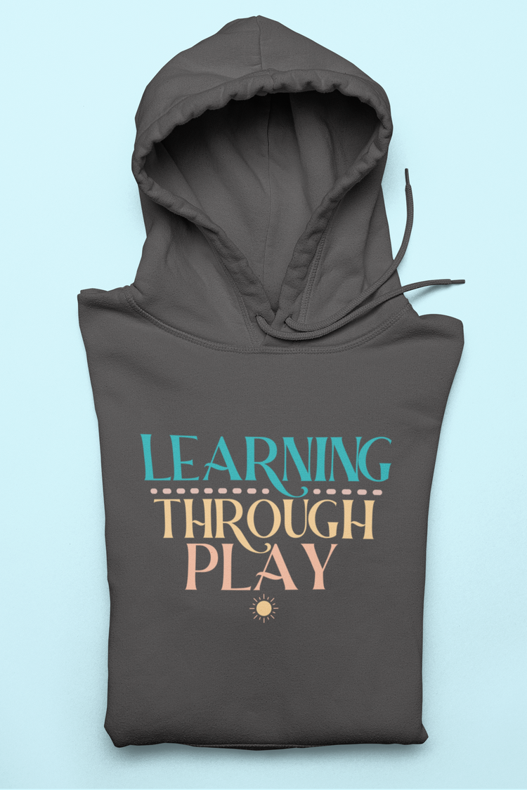 learning through play SLP hoodie