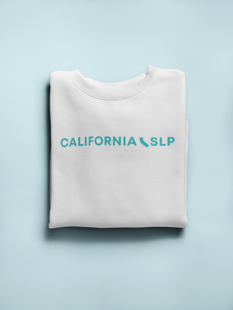 simple custom state SLP crewneck