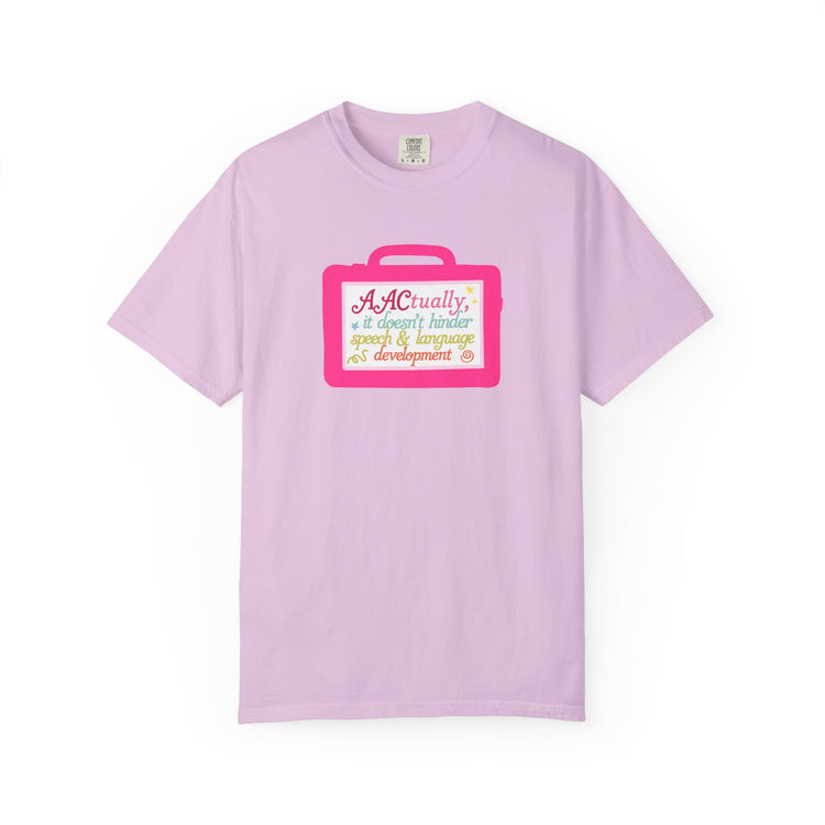 AAC device facts comfort colors tee