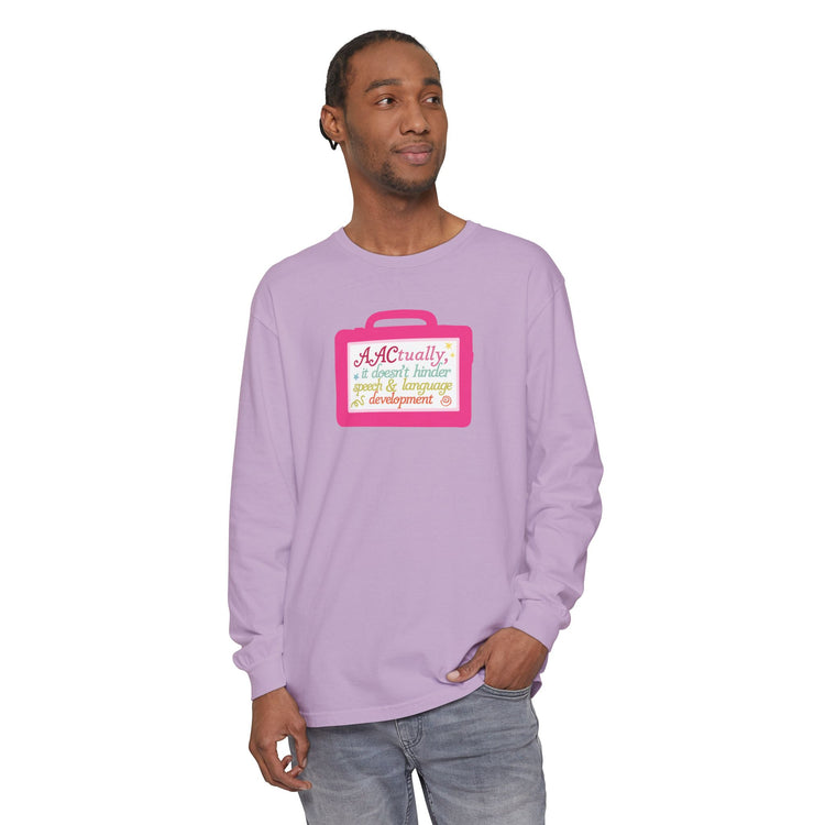 AAC device facts long sleeve tee