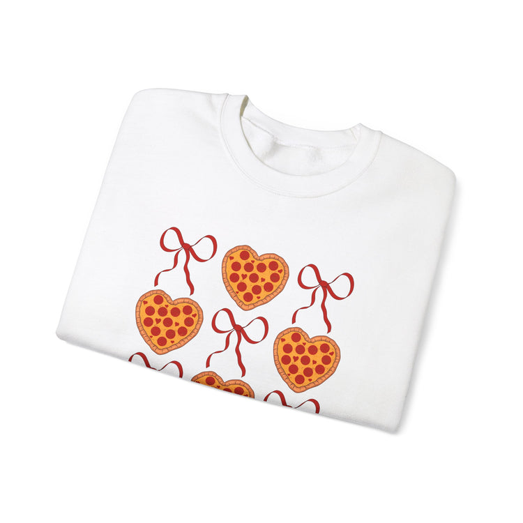 speech therapy has a pizza my heart crewneck