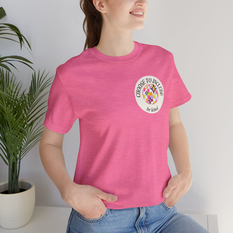 choose to include disco short sleeve tee