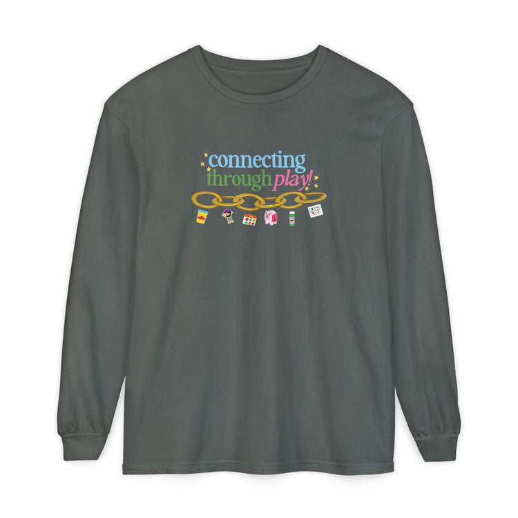 connecting through play chain long sleeve tee