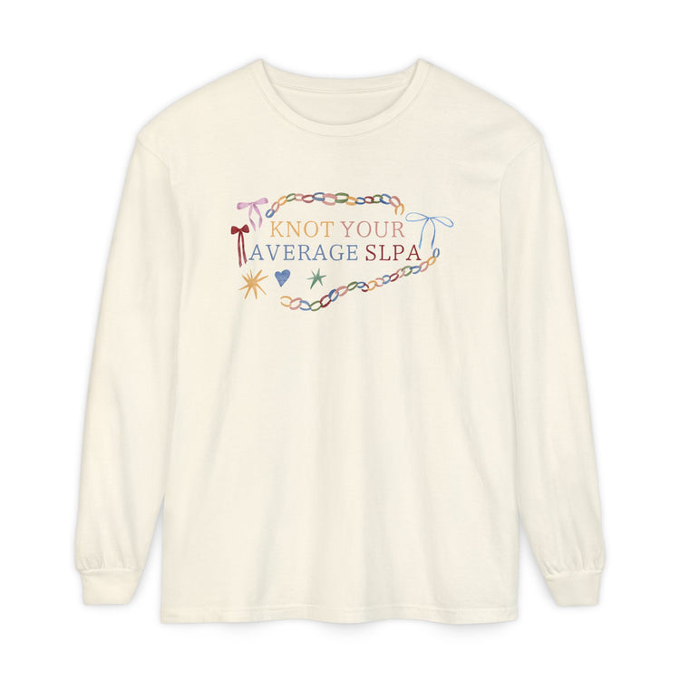 bow knot your average SLPA long sleeve tee