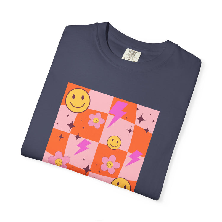 smiley disco speech path comfort colors tee