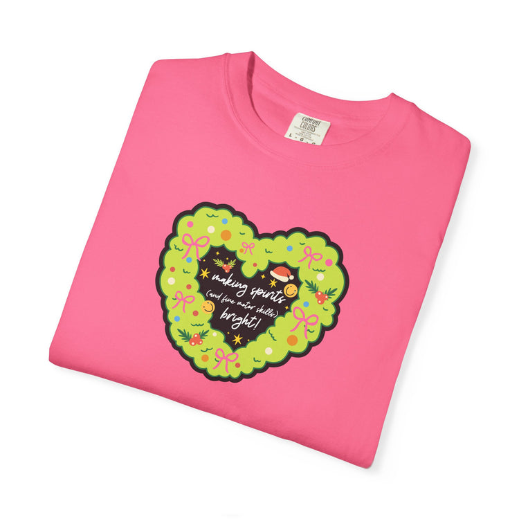 making spirits and fine motor skills bright! comfort colors tee