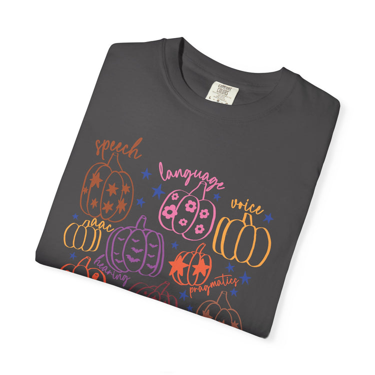 pumpkin slp scope comfort colors tee