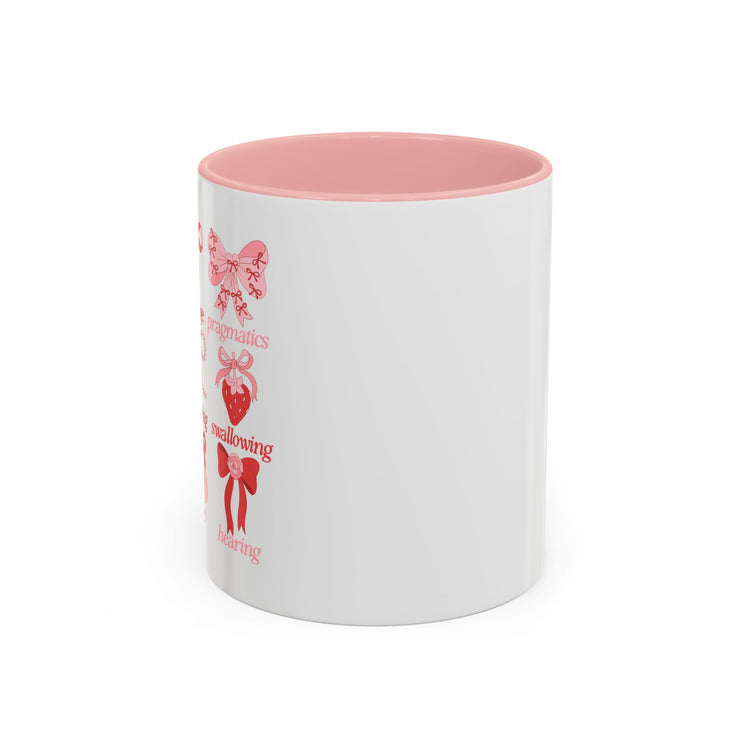 SLP scope red/pink bows two-tone mug 11oz