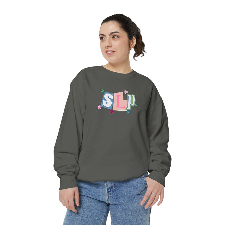 SLP newspaper gem comfort colors crewneck