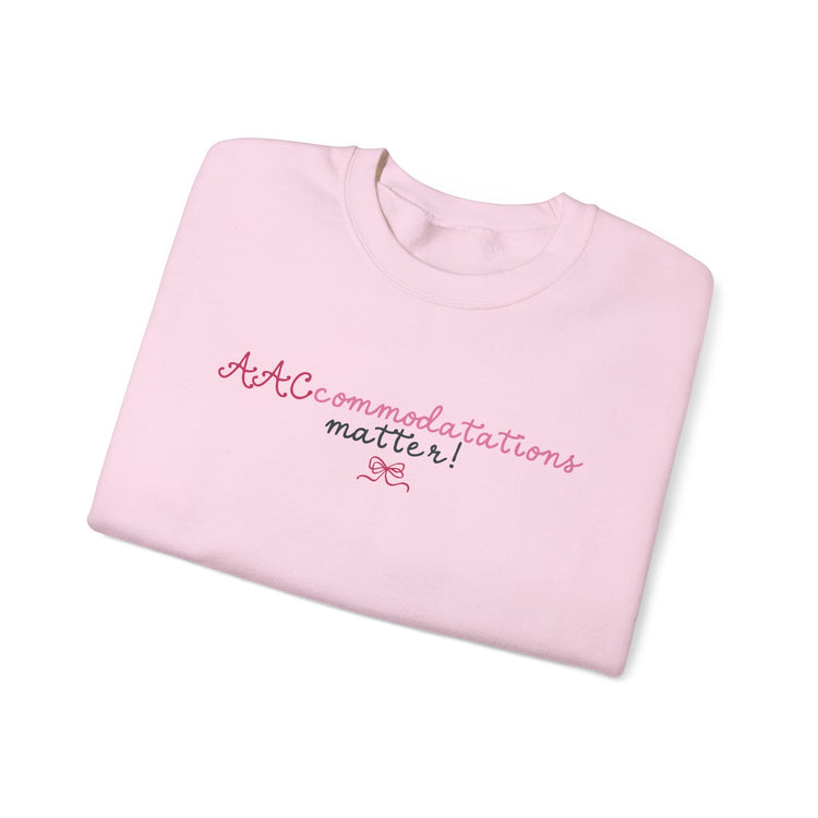 AACcommodations crewneck