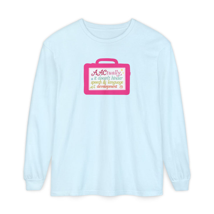 AAC device facts long sleeve tee