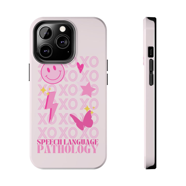 xoxo speech pathology iPhone case