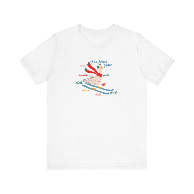 s-blend winter goose short sleeve tee