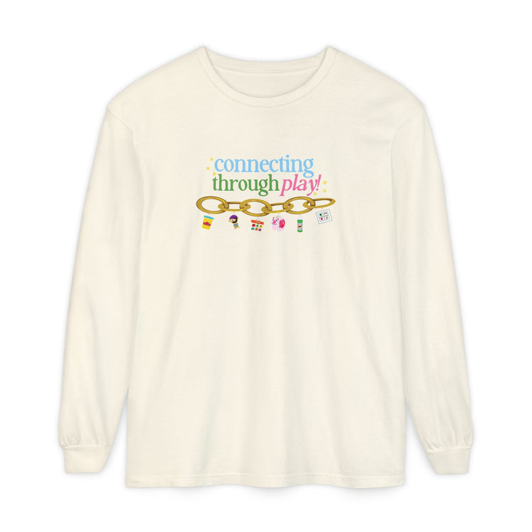 connecting through play chain long sleeve tee