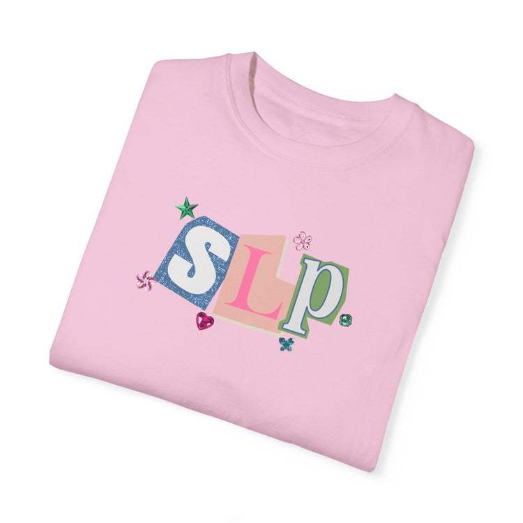 SLP newspaper gem comfort colors tee