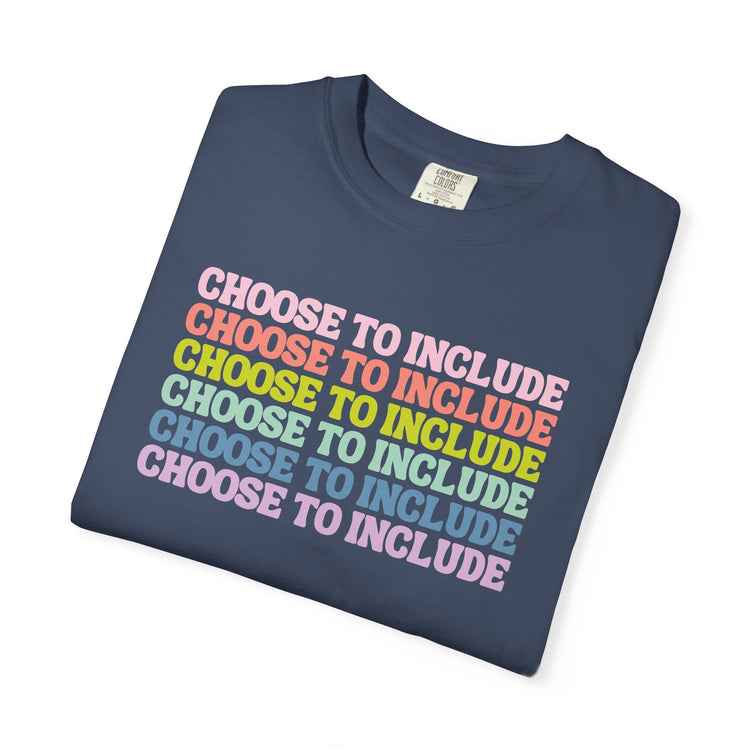 choose to include comfort colors tee