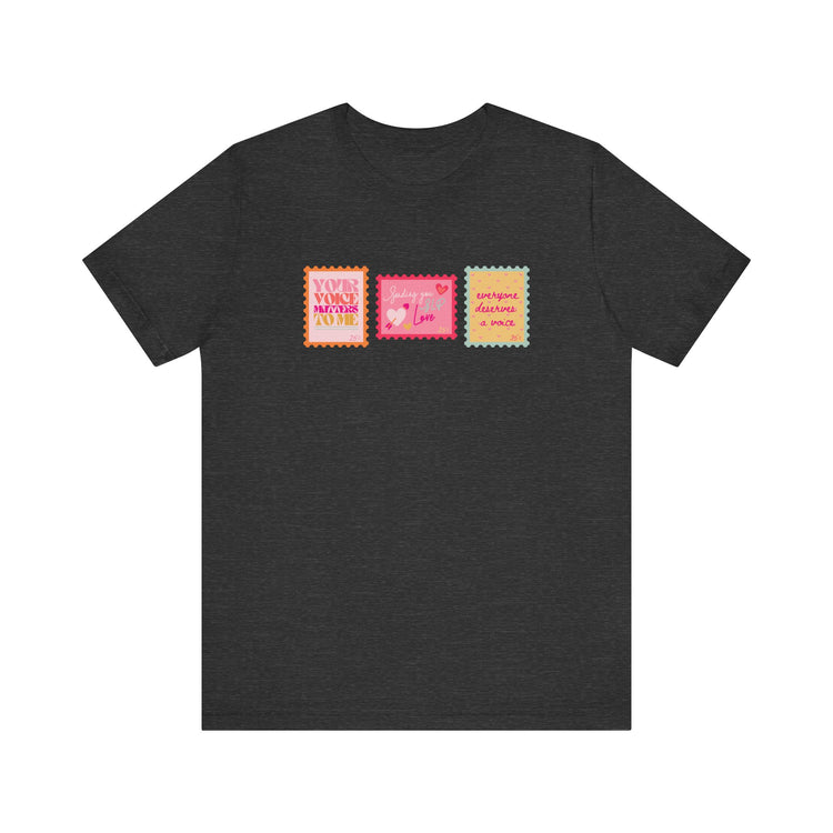 SLP stamps tee