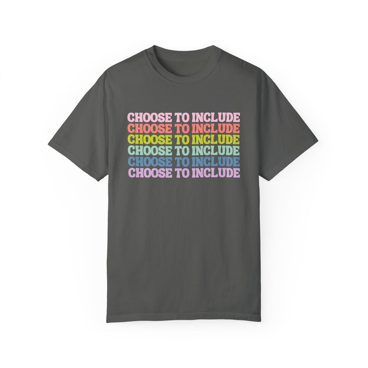 choose to include comfort colors tee