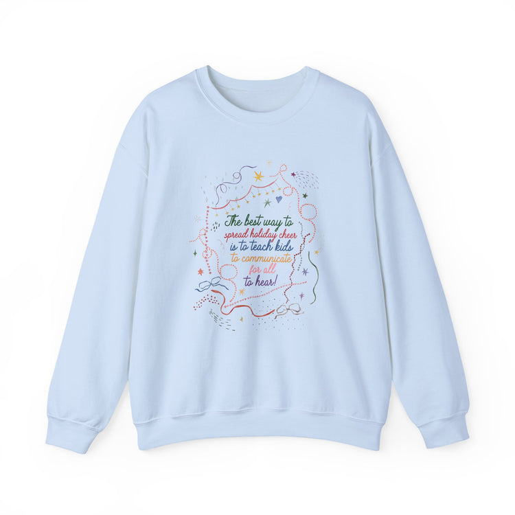SLP spread holiday cheer crewneck