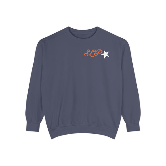 don't talk to me i'm writing reports front/back comfort colors crewneck