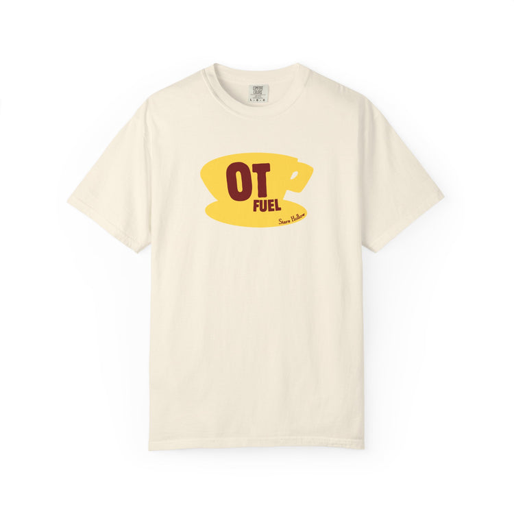 OT fuel yellow coffee cup comfort colors tee