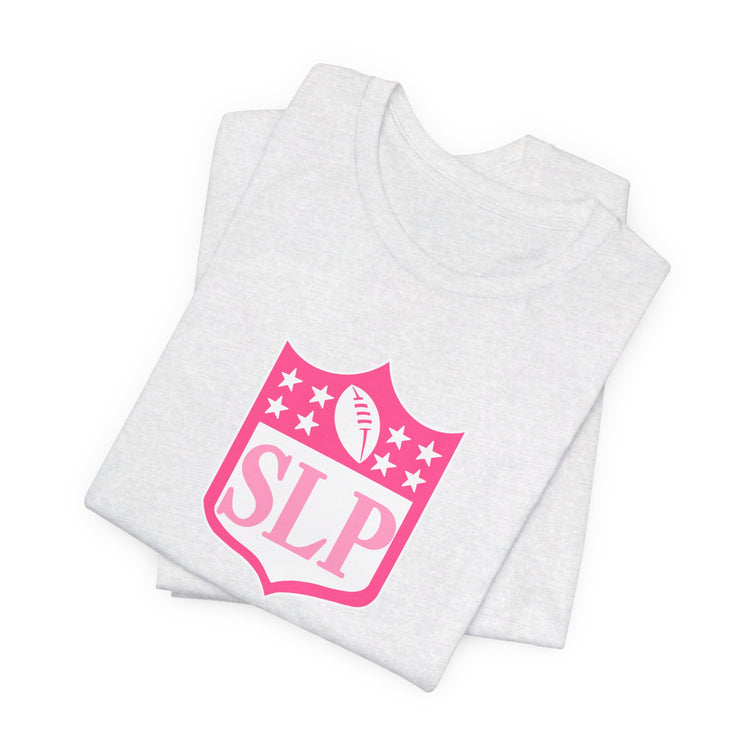 SLP football crest tee