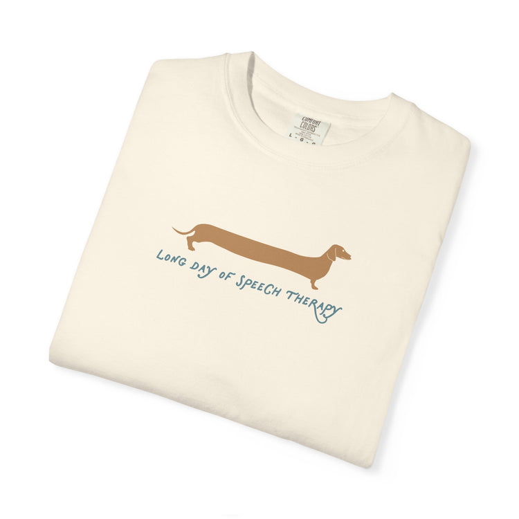 long day dog comfort colors tee