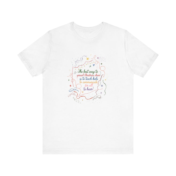 spreading SLP cheer short sleeve tee
