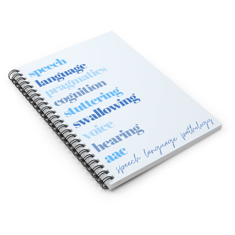 SLP scope notebook - blue