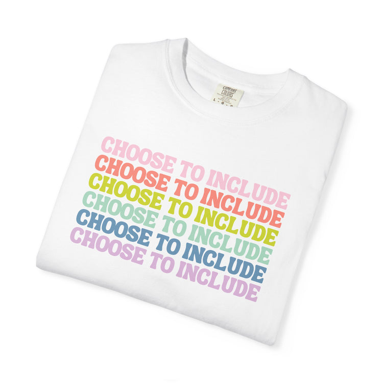 choose to include comfort colors tee