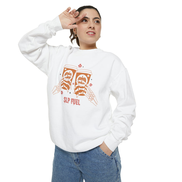 SLP fuel pumpkin spice comfort colors crewneck