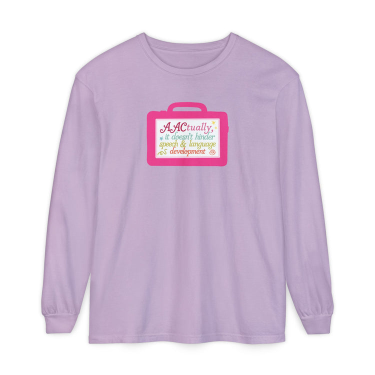 AAC device facts long sleeve tee