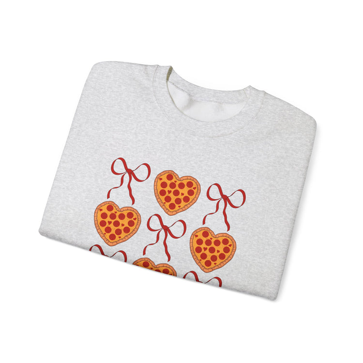 speech therapy has a pizza my heart crewneck