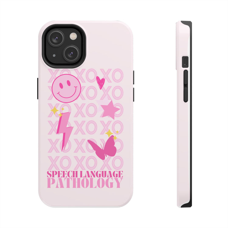 xoxo speech pathology iPhone case