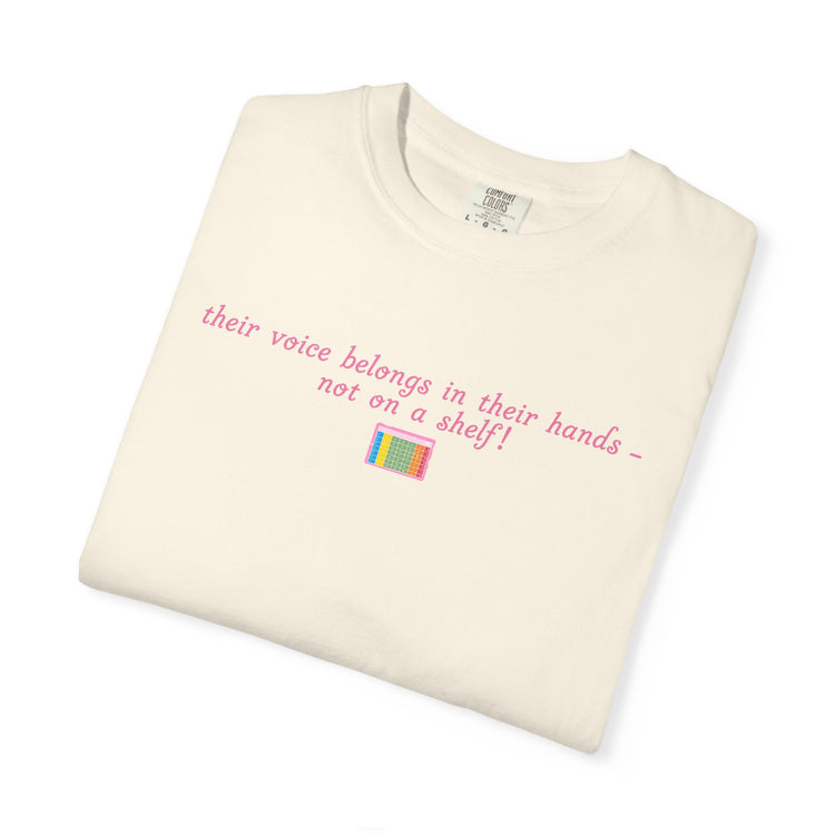 get off the shelf AAC! comfort colors tee