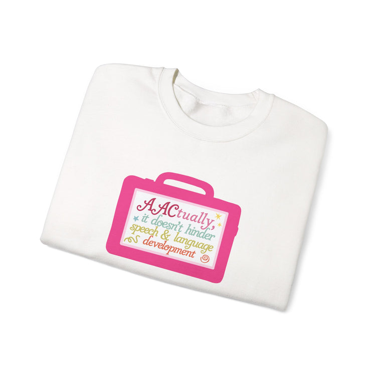 AAC device facts crewneck