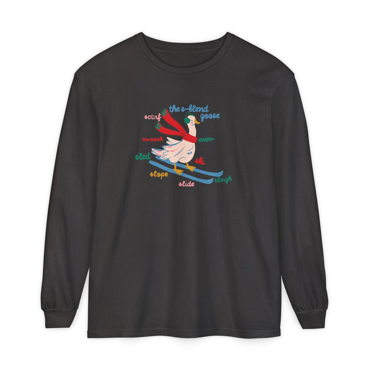 s-blend winter goose long sleeve tee